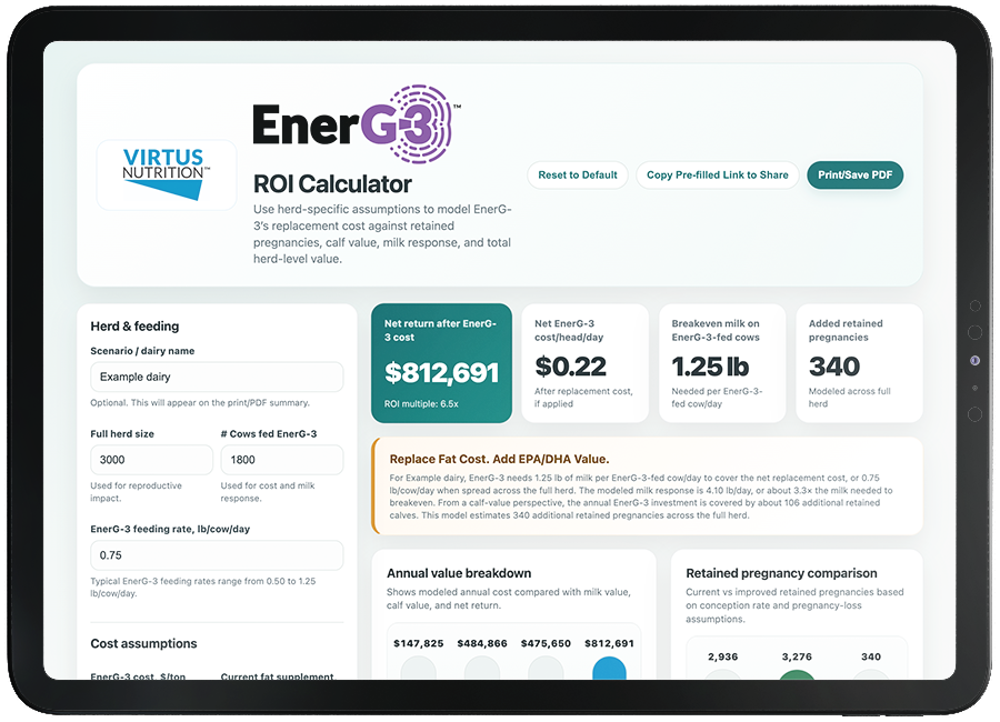 EnerG-3 ROI Screen